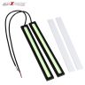 AllExtreme EXDRL2M Universal Ultra Bright Daytime Running LED Lights Waterproof Slim Chip COB LEDs Strip DRL Lamp for Cars (6W, Ice Blue Light, 2 PCS)