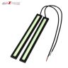AllExtreme EXDRL2M Universal Ultra Bright Daytime Running LED Lights Waterproof Slim Chip COB LEDs Strip DRL Lamp for Cars (6W, Ice Blue Light, 2 PCS)