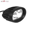 Allextreme EXER8F1 2 LED Oval Projector Fog Light Auxiliary Waterproof Spot Beam Off-Road Driving Lamp for Motorcycle and Cars (20W, White Light, 1 PC)