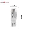 Allextreme EXT10W8 Universal T10 LED Parking Light 6 SMD Super Bright Interior Pilot License Plate Dome Indicator Lamp Bulb for Car Bike and Motorcycle (0.7W, White, 2 PCS)