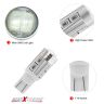 Allextreme EXT10W8 Universal T10 LED Parking Light 6 SMD Super Bright Interior Pilot License Plate Dome Indicator Lamp Bulb for Car Bike and Motorcycle (0.7W, White, 2 PCS)