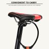 AllExtreme EXBCL06 Multipurpose 4 Digit Security Resettable Combination Coiling Bike Cable Lock Anti-Theft Protection Bicycle Number Locks