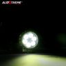 Allextreme EX6FL2S 6 LED Round Fog Light Spot Beam Driving Lamp Universal for Motorcycle, Car, SUV and Bikes (15W, White Light, 2 PCS)