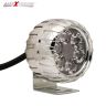Allextreme EX6FLT2 6 LED Round Fog Light with Switch Spot Beam Driving Lamp Universal for Motorcycle, Car, SUV and Bikes (15W, White Light, 2 PCS)