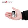 Allextreme EXHDBL1 Stainless Steel Heavy Duty Painted Finish Disc Brake Anti Theft 7mm Pin Wheel Locking Security Lock for Bike and Motorcycle (Chrome)