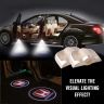 AllExtreme EXCDRTH1 Car Door Shadow Projector Laser Light Entry Courtesy Welcome LED Logo Lamp for All Honda Cars (2 Pc)