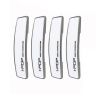 AllExtreme EXCDG4W Car Door Guard Edge Defender Crash Scratch Protector Plastic Trim Molding Side Sticker (White, 4 Pcs)