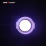 Allextreme Universal T10 LED Parking Light COB 24 SMD Super Bright White Interior Pilot License Plate 1.6W Dome Indicator Lamp Bulb for Car Bike and Motorcycle (1 PC, Round)