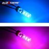 Allextreme EXT10M2 T10 RGB Car Interior Parking Bulb 6SMD Multicolour Light with Wireless Remote Control for All Car & Bike (3W, RGB, 2 PCS)