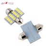 AllExtreme EXDL16G 16 LED Universal Car Interior Super Bright Roof Light Reading Dome Bulb Lamp with Festoon Holder (1 PC)