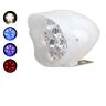 Allextreme EX9BMW1 9 LED Fog Light White Light Waterproof Mirror Mount Driving Work Lamp with Multicolor Beads for Motorcycles and Cars (15W, Multicolor Light, 1 PC)