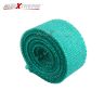 AllExtreme EXSGBG1 Bike Exhaust Universal Silencer Wrap Heat Shield Protector with Clamp Compatible for Classic Electra Standard Bullet (3Mtr, Green)
