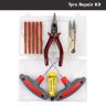 AllExtreme Universal Tubeless Tyre Puncture Repair Kit Flat Tire Puncher Patch Tools (Model 9)