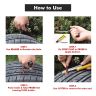 AllExtreme Universal Tubeless Tyre Puncture Repair Kit Flat Tire Puncher Patch Tools (Model 8)
