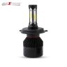 Allextreme 3 Car LED H4 6000K Headlight 25 Watt 2000LM Driving Headlamp Conversion Kit Car High/Low Beam Bright Beam Chip Fog Light for SUVs Trucks Sedans Motorcycle (White)