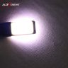 Allextreme EXT24CM Universal T10 LED Parking Light 24 SMD Super Bright Chipset Silicone License Plate Dome Indicator Lamp Bulb for Car Bike and Motorcycle (3W, White, 2 PCS)