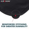 Allextreme EXNCBOB Nylon Universal Car Auto Seat Back Multi Pocket Organizer Bag for Mobile, Bottle, Map, Magazines and Umbrella Storage (Black)
