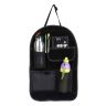 AllExtreme EXNCSOB Velvet Universal Car Auto Seat Back Multi Pocket Organizer Bag for Mobile, Bottle, Map, Magazines and Umbrella (Black)