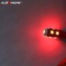 Allextreme EXZ10R2 Universal T10 LED Parking Light 9 SMD Super Bright Interior Pilot License Plate Dome Indicator Lamp Bulb for Car Bike and Motorcycle (3W, Red, 2 PCS)