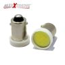 Allextreme EXBA9PW BA9S LED Parking Light Super Bright Car Interior License Plate Wedge Dome Trunk Dashboard Bulb for Car Bike and Motorcycle (3W, White, 2 PCS)