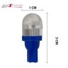 Allextreme EXT10XS Universal T10 LED Parking Light Super Bright Interior Pilot License Plate Dome Indicator Lamp Bulb for Car Bike and Motorcycle (2W, Blue, 2 PCS)