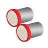 Allextreme EXBA9PR BA9S LED Parking Light Super Bright Car Interior License Plate Wedge Dome Trunk Dashboard Bulb for Car Bike and Motorcycle (3W, Red, 2 PCS)