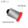 Allextreme EXBA9PR BA9S LED Parking Light Super Bright Car Interior License Plate Wedge Dome Trunk Dashboard Bulb for Car Bike and Motorcycle (3W, Red, 2 PCS)