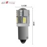Allextreme ‎EXTMD02 Universal Multipurpose T10 5 SMD LED Projector Light for Car Interior Exterior, Bike and Motorcycle 2 Pcs (White)