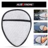 Allextreme EXMFRN1 Double-Sided Microfiber Car Washing Mitt Reusable Duster Glove for Wet/Dry Applications (Random Colors, 1 Pc)