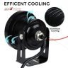 Allextreme EX35BE2P 3.5 Inches Universal Car Projector LED Fog Light COB Halo Blue Angel Eye Rings for Cars (10W, 2 PCS)