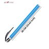AllExtreme EXDRLY2B Flexible Silica Gel Daytime Running Strip Light Auto LED Strip Soft Tube Lamp Turn Signal Light for Bikes Cars and Home Decoration Front (Blue + Yellow)