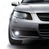 AllExtreme EX3WE2P 3 Inches Universal Car Projector LED Fog Light COB Halo White Angel Eye Rings for Cars (10W, 2 PCS)