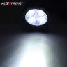 Allextreme EX4F3I2 4 LED Round Fog Light Waterproof 3 inches Lamp with Mounting Stand for Motorcycle Car ATV Jeep 4x4 Tractor Off Road (12W, White Light, 2 PCS)