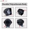 Allextreme EX06L3S 6 LED Fog Light White Light Waterproof Mirror Mount Driving Work Lamp with On/Off Switch for Motorcycles and Cars (10W, 2 PCs)