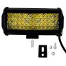 Allextreme EX48LFL02 Universal 48 LED Light Flood Spot Combo Beam Light Multi-Purpose Warning Fog Lamp for Bike, Motorcycle and Cars (72W, White, 2Pcs)