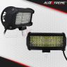 Allextreme EX48LFL02 Universal 48 LED Light Flood Spot Combo Beam Light Multi-Purpose Warning Fog Lamp for Bike, Motorcycle and Cars (72W, White, 2Pcs)