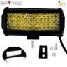 Allextreme EX48LFL02 Universal 48 LED Light Flood Spot Combo Beam Light Multi-Purpose Warning Fog Lamp for Bike, Motorcycle and Cars (72W, White, 2Pcs)