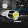 Allextreme EXRT102W T10 Led Parking Light Projector Pilot Light Interior light For Cars, Bike and Motorcycle (1W, White, Pack of 2)