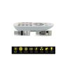 Allextreme EXT10M3 T10 RGB Car Interior Parking Lights 6SMD Super Bright Multicolour For Cars Maruti Suzuki Baleno Mercedes Benz (3W, RGB, 2 PCS)