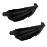 AllExtreme EXHGDB1 Universal Bike Handlebar Handguard Finger Brush Wind Protector Compatible for Duke 125, 200, 250 & 390 Motorcycles (Black)