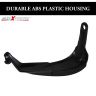 AllExtreme EXHGDB1 Universal Bike Handlebar Handguard Finger Brush Wind Protector Compatible for Duke 125, 200, 250 & 390 Motorcycles (Black)