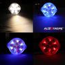 Allextreme EX9BMW2 9 LED Fog Light White Light Waterproof Mirror Mount Driving Work Lamp with Multicolor Beads for Motorcycles and Cars (15W, Multicolor Light, 2 PCS)