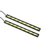 AllExtreme EX001WS Universal Daytime Running Light Waterproof Flexible LED DRL Driving Lamp for Motorcycles Cars & Bikes (White)