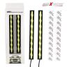 AllExtreme EX001WS Universal Daytime Running Light Waterproof Flexible LED DRL Driving Lamp for Motorcycles Cars & Bikes (White)