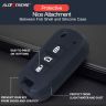 AllExtreme EX3CRKC 3 Buttons Silicone Car Remote Key Cover Shell Case Body for Hyundai i20 Old Models (Black)