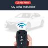 AllExtreme EX3CRKC 3 Buttons Silicone Car Remote Key Cover Shell Case Body for Hyundai i20 Old Models (Black)