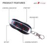 AllExtreme EXBSAR2 12v Universal Compact Security Alarm System with Dual Remote Control Engine Start for All Bikes