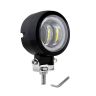 Allextreme EX3IHR1 3 Inch Round White Fog Light with Red Halo Angel Eye Ring for Bike Motorcycle Car & Off Road SUV (20W, 1 Pc), red & white