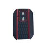 AllExtreme EXKC05 2 Buttons Silicone Car Remote Key Cover Shell Case Body Compatible with DZIRE (Black)