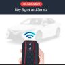 AllExtreme EXKC05 2 Buttons Silicone Car Remote Key Cover Shell Case Body Compatible with DZIRE (Black)